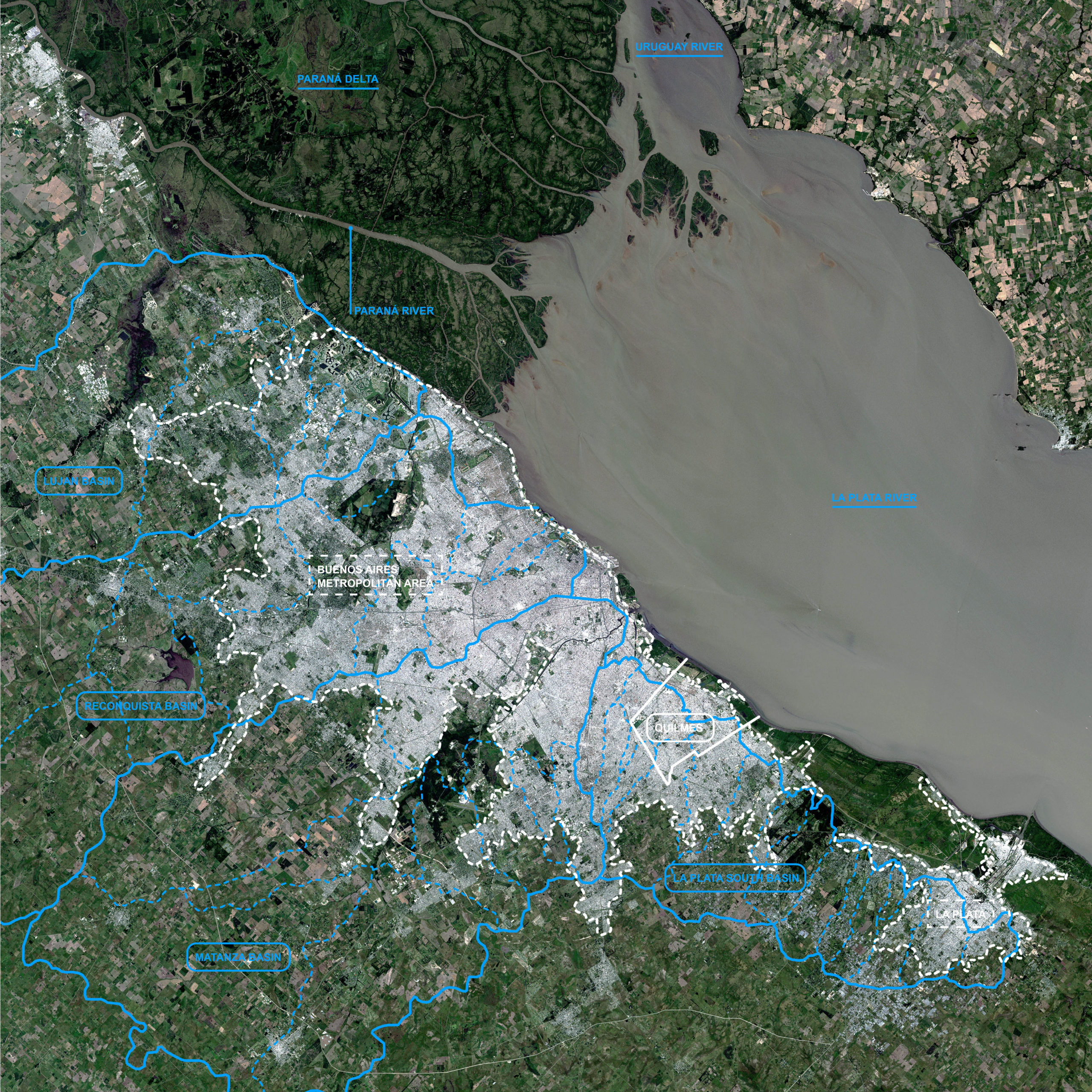 La Plata River basins